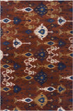 Yarm 9x13 Transitional Brown Area Rug Carpet for Living Room Bedroom or Kitchen (9' x 13')