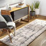 Lagrangepark Shag Beige Area Rug Carpet for Living Room Bedroom or Kitchen