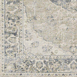 Edmonson 2x3 Traditional Green Area Rug Carpet for Living Room Bedroom or Kitchen (2' x 2'11")