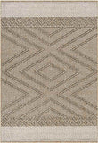 Eastorange 5x7 Outdoor Brown Area Rug Carpet for Living Room Bedroom or Kitchen (5'3" x 7')