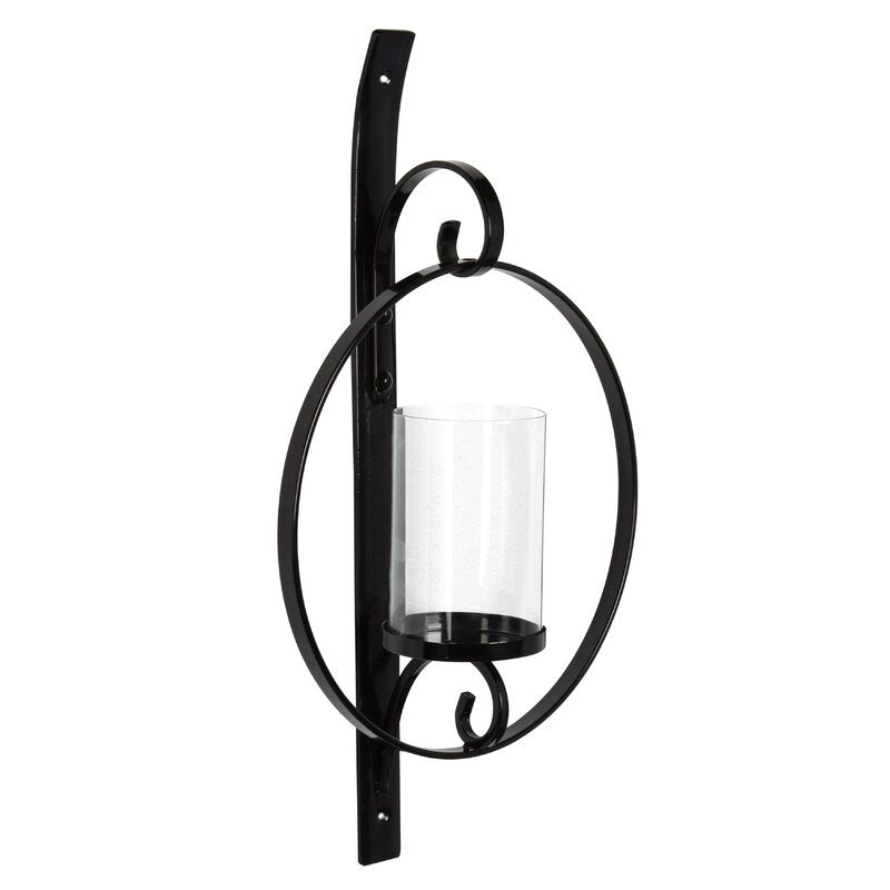 Deherfa Glass Wall Sconce Candle Holder