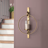 Deherfa Glass Wall Sconce Candle Holder