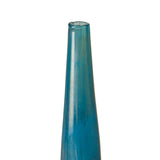 River 3 Piece Aurora Blue Glass Table Vase Set