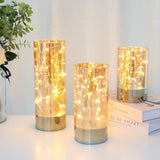 Stanbourg 3 Piece LED String Lights Flickering Unscented Flameless Pillar Candle Set with Remote