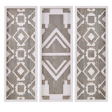 Buand 3 Piece Abstract Wood Wall Decor Set