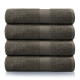 Halle 4 Piece 100% Cotton Bath Sheet Towel Set (Set of 4)