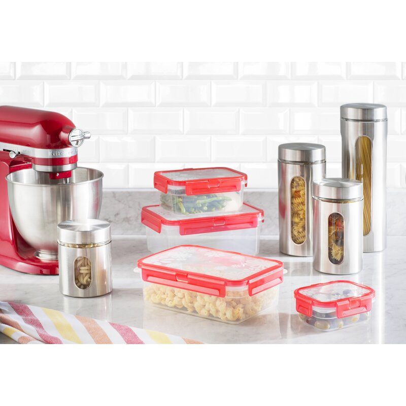 Lilburne 4 Pcs Kitchen Canister Set
