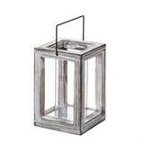 Minuapor Indoor / Outdoor Wood Tabletop Lantern