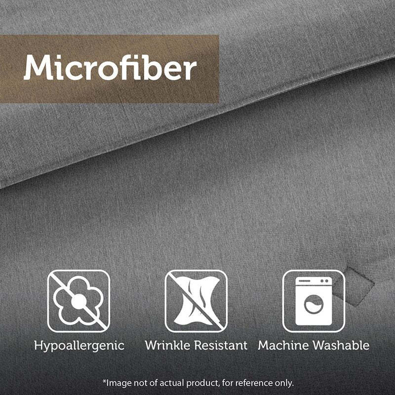 Pitsland Modern & Contemporary Microfiber Teal Comforter Set