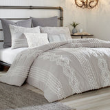 Outsey Standard Cotton Chenille Comforter Set