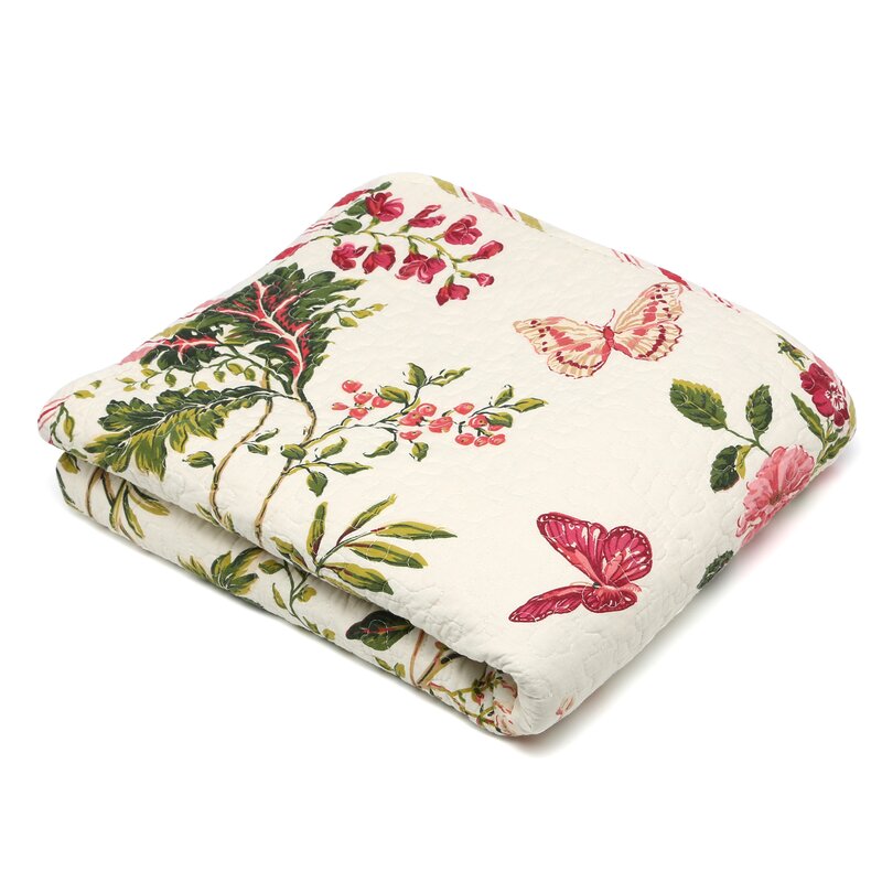 Gree Quilted Reversible 100% Cotton Throw