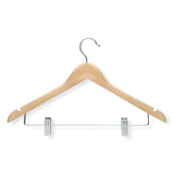Thornbury 12 Pcs Basic Suit Wood Hanger for Suit/Coat