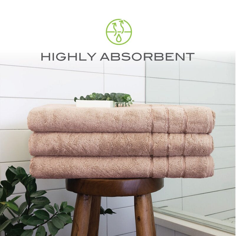 Lark Organic Bamboo 3 Piece Multi-Size Towel Set