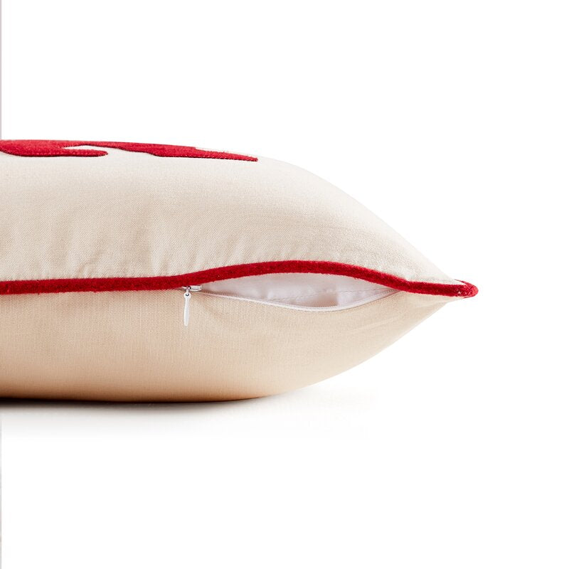 Inthe Bear Lumbar Rectangular 100% Cotton Pillow Cover & Insert