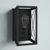 Banner 1 Light Dimmable Flush Mounted Sconce