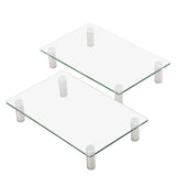 Marsto Glass Desk Organizer Set (Set of 2)