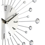 Lare Sunburst Iron 15" Wall Clock