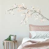 Adib Cherry Blossom Branch Peel and Stick Giant Wall Decal