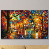 Niland Wrapped Happy Night Horizontal Canvas Print