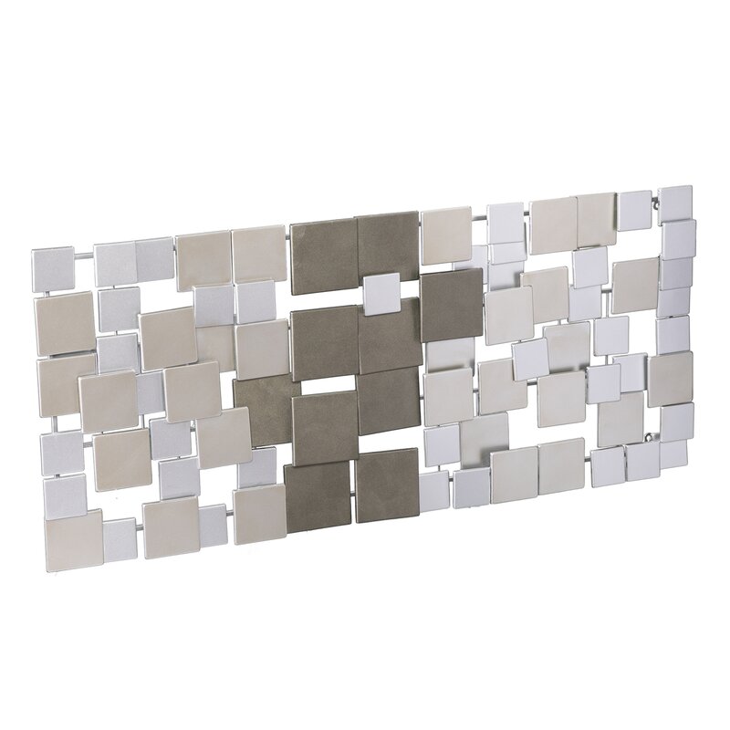 Nania Contemporary Modern Geometric Metal Wall Decor