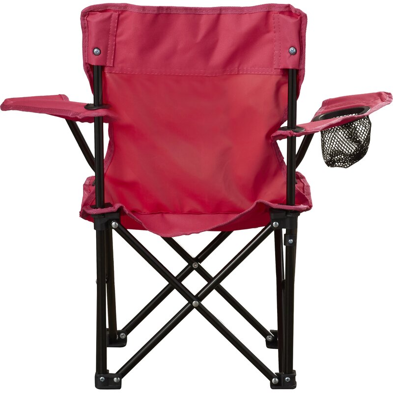 Brontown Outdoor Folding Kids Camping Chair with Cup Holder