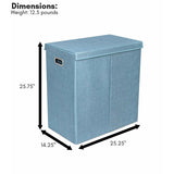 Biaeand Double Flip Lid Laundry Hamper