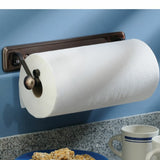 Wouldsan Wall/ Under Cabinet Mounted Paper Towel Holder