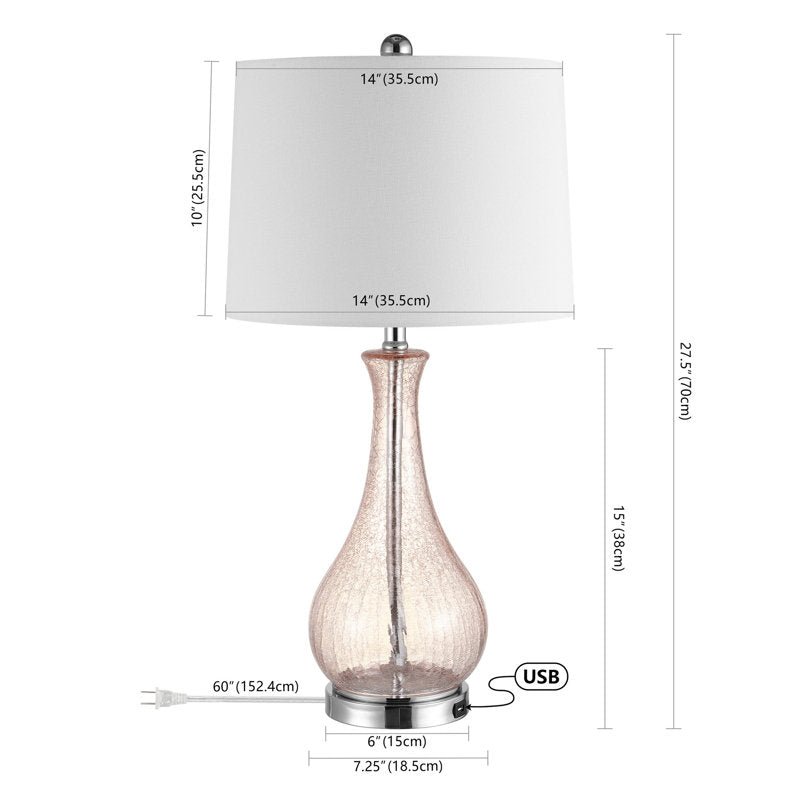 King 27.5" Table Lamp