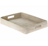 Newcos Rectangle Rattan/Wicker Handmade Serving Tray