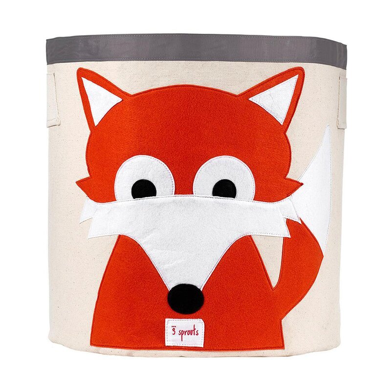 Desrah Fox Laundry and Toy Fabric Bin