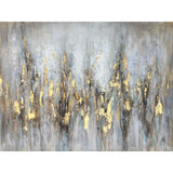 Lyma Gleaming Gold Hand-Painted Art - Print