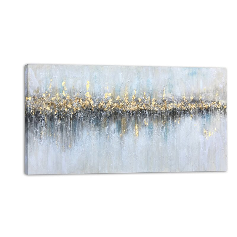 Thonia Wrapped Glowing Horizontal Decorative Canvas Painting