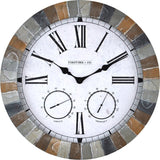 Kyripia Round Non-Ticking 14" Wall Clock