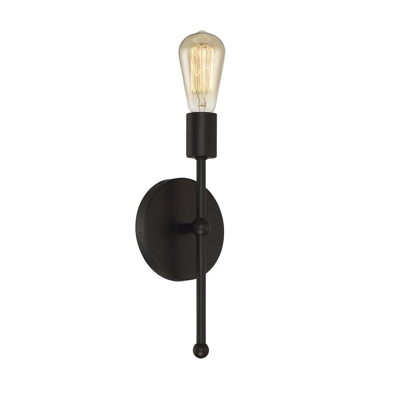 Booker 1 Light Dimmable Wallchiere