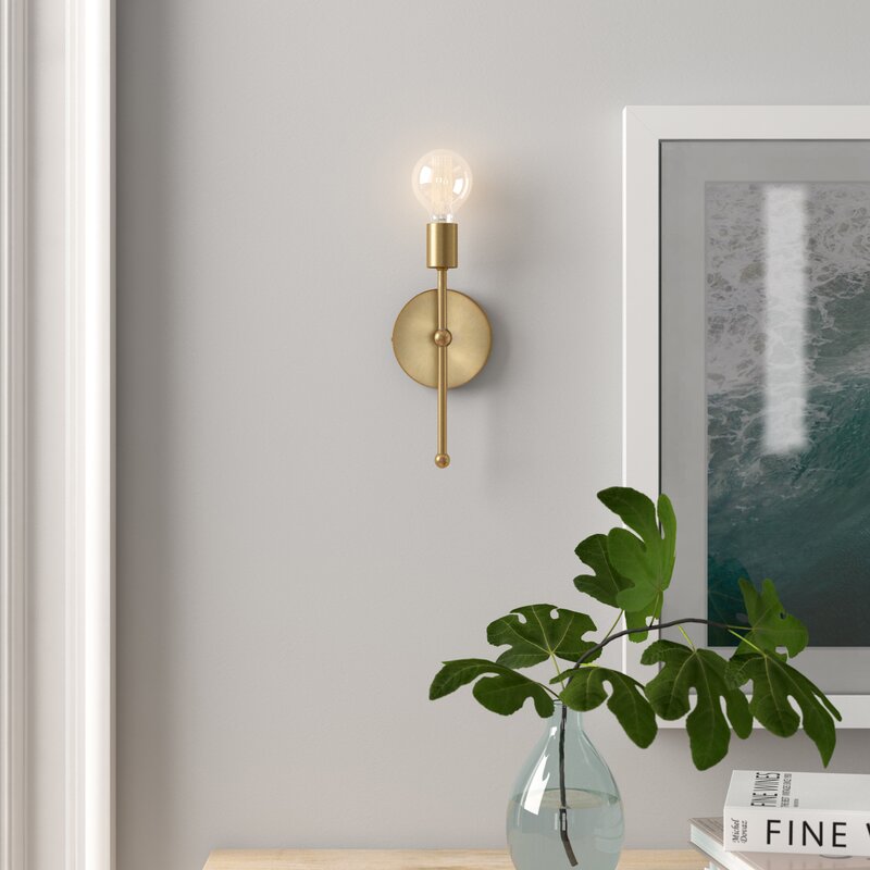 Booker 1 Light Dimmable Wallchiere