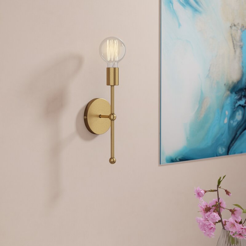 Booker 1 Light Dimmable Wallchiere