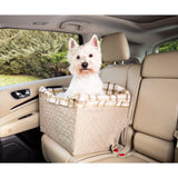 Arthur Quilted Dog Safety Seat 25 lb Pet Carrier