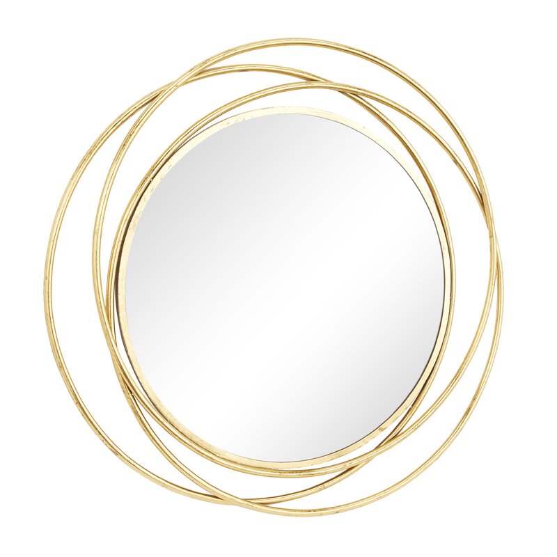 Fapu Modern & Contemporary Round Accent Mirror