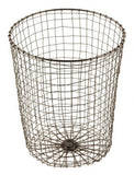Vercourt 6 Gallons Round Steel Open Waste Basket