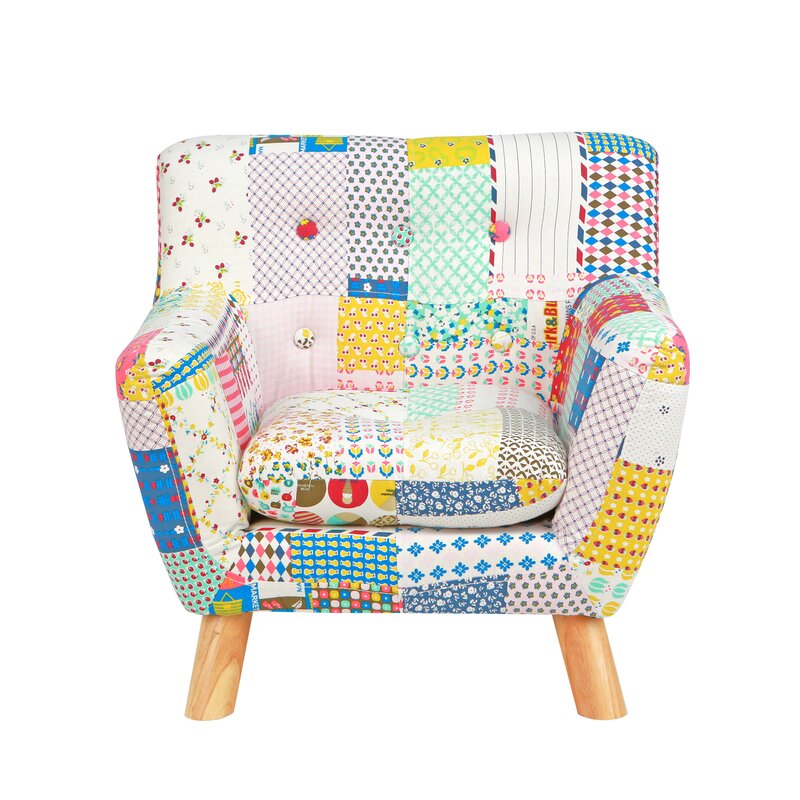 Dunhit Floral Kids Club Chair