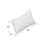 Isles Sunbrella Outdoor Reversible Lumbar Pillow Cover & Insert (Set of 2)