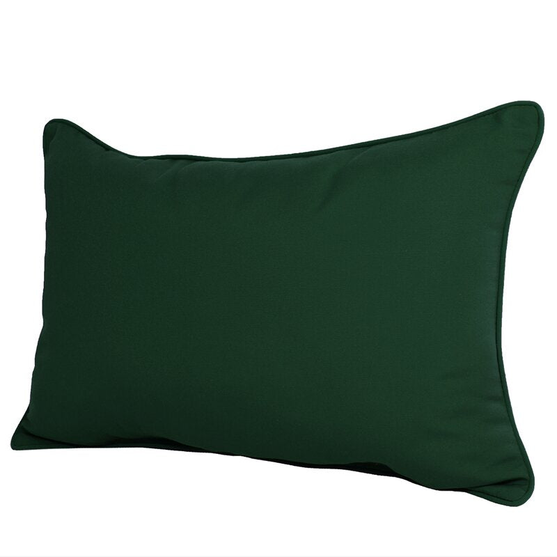 Isles Sunbrella Outdoor Reversible Lumbar Pillow Cover & Insert (Set of 2)