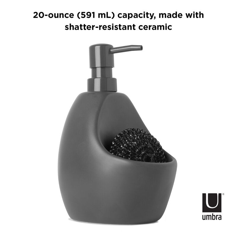 Sianon Ceramic Mildew Resistant Soap Dispenser