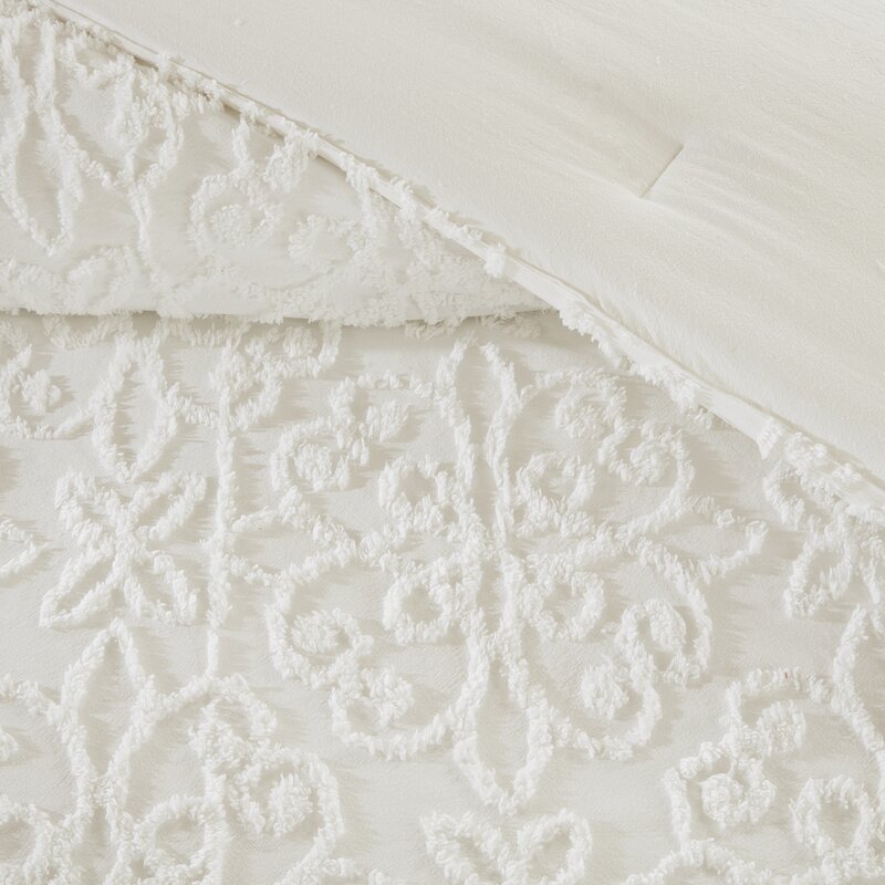 Tarba 100% Cotton Traditional 4 Piece Comforter Set