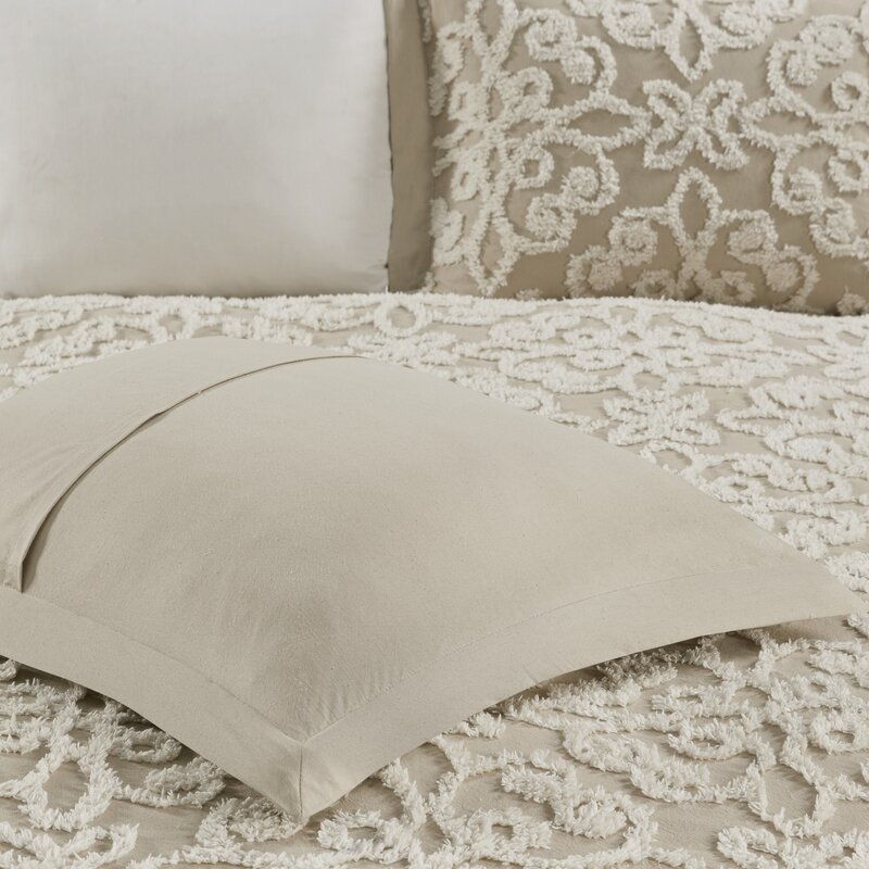 Tarba 100% Cotton Traditional 4 Piece Comforter Set