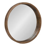 Mida Modern & Contemporary Round Accent Mirror