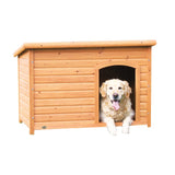 Bevier Solid Pine Dog House