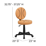Giprice Basketball Mid-Back Kids Chair