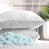 Gialdo Memory Foam Plush Pillow (Set of 2)