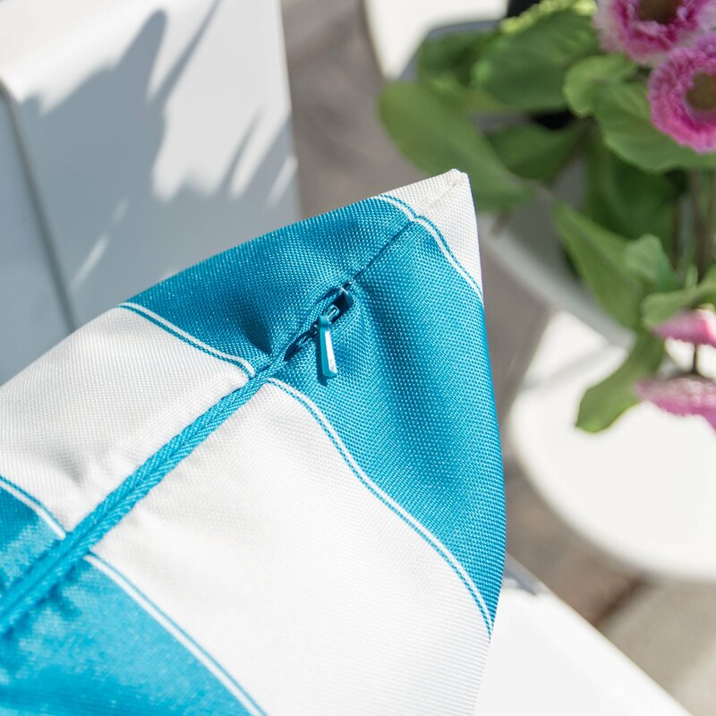 Souvo Outdoor Reversible Pillow Cover and Insert (Set of 2)